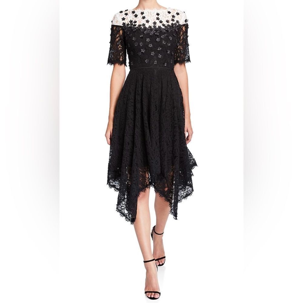 Shani black lace dress size 10 NWT